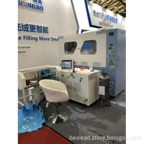 Single Head Down Stuffing Machine